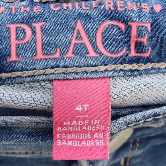 The Children’s Place Girls Legging Jeans Blue Denim Size 4T - Picture 6 of 9
